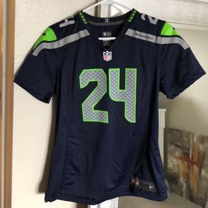 Seahawks Jersey T 24 LYNCH Women’s Large